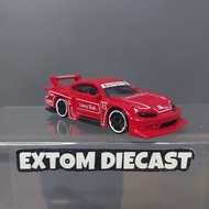 [DISKON] HOTWHEELS NISSAN SILVIA S15 LBWK CUSTOM RED EDITION