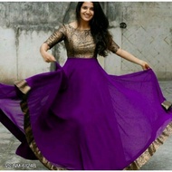 💃Long kurti gown heavy georgette 💃