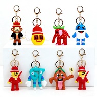 Creative Steal A Brainrot 67 Strawberry Elephant Keychain Pendent Jandel Admin Lucky Block Decoratio