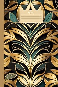 Gilded Workweek: 100-Line Notebook for Streamlined Notes and Planning: Elevate Your Productivity and