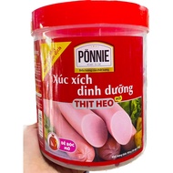 Xúc xích heo ponnie HŨ 50 CÂY x 19g