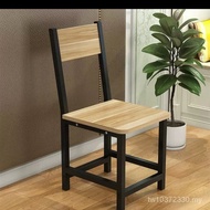 Strong Snack Breakfast Chair Dining Chair Hotel Durable Chair Fast Dining Table Chair Steel Wooden T