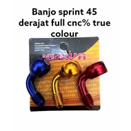 Banjo Bengkok L 90 Degree FULL CNC IMPORT THAILAND Banjo LENGKUNG ORIGINAL Banjo Brake Hose Banjo St