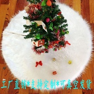 christmas ribbon christmas tree decoration Christmas Tree Dress Pure White Christmas Plush Tree Dres