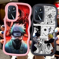 MERAH Z-29 Naruto Red Black Pink Case Casing for OPPO A54 A54S A55S A16S A16 A55 5G