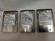 報帳硬碟~ 銷帳硬碟 TOSHIBA MQ04ABF100 1TB SATA 2.5吋硬碟 3顆合售