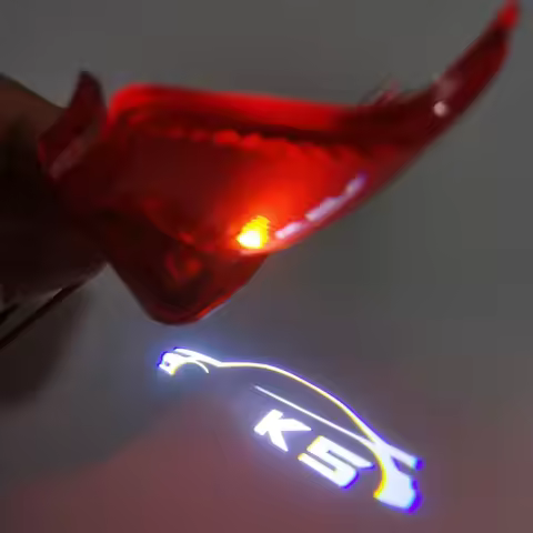 2PCS For KIA K5 Logo Door Light KIA Car Door Light Auto Ghost Shadow Light For KIA K5 OPTIMA CERATO 
