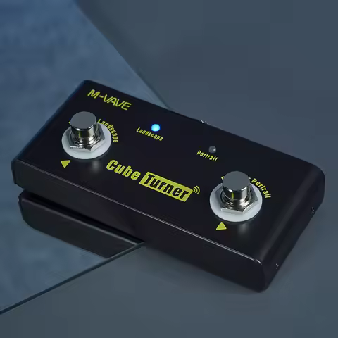 M-VAVE Cube Turner Plus Wireless Page Turner Sheet Turner Supports Looper Compatible with Android iO