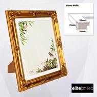 Classic/Monalisa/Taiwan Photo Frame-Gold-8RW(8x12)/11R (11x14)/12R(12x16)/12RW(12x18)