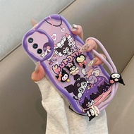 Soft Cover For Vivo Y20 Case Vivo Y12S Y12A Y20S Y20I / Vivo V2026 V2029 V2043 Kuromi Cute Cream Edg
