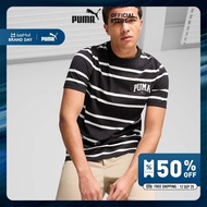 PUMA BASICS - เสื้อยืดผู้ชาย PUMA SQUAD สีดำ - 68179301
