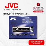 JVC KD-DV6105 - DVD CD Receiver AUX WMA MP3 Single Din Car Player | Player Kereta | Car Player | Car