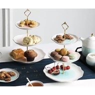 ceramic dessert stand dessert rack 3 tier dessert stand