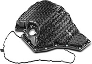 A-Premium Lower Engine Oil Pan Sump with Drain Plug & Gasket Compatible with Audi A4 2014-2015, Q5 2