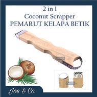 2 in 1 KOBE Coconut Scrapper /Coconut Scrapper Grater/Pemarut Kelapa Betik
