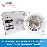 Philips Recessed Spot Light 59776 Pomeron 7 Watt 7w LED Downlight