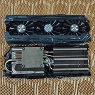 GEFORCE GTX AIR BOSS Yingzhong GTX1080TI X4 11g Ice Dragon Super Version Graphics Card Radiator