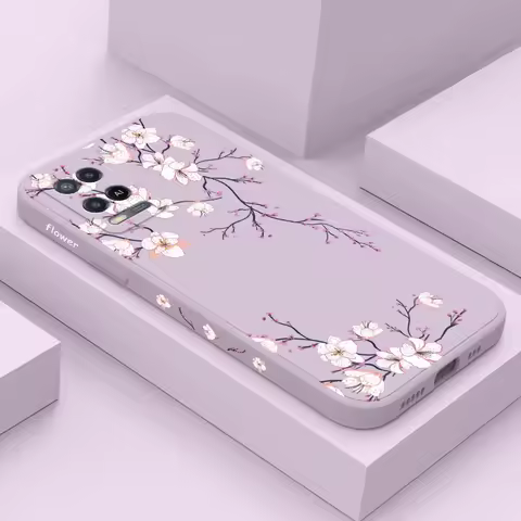 Plum Blossom Phone Case For OPPO A54 A74 A57 A77 A96 A76 A36 A95 A12 A15 A15S A16 A16K A9 A5 2020 Re