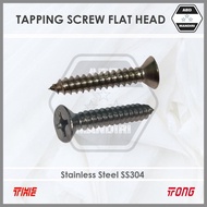 SS304 JF FH Stainless Screw 6'' X 1/2'' (SUS304 A2-70 Tapping Screw Fab) 6x1/2 / JF Screw 6 x 1/2