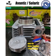 👍SKIM TINGKAT 59mm/57mm (Semi Dome) MDS Racing EGO Solariz (NEW) / EGO Avantiz Racing BLOCK Blok Cyl