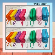 LTG CF COLORED COSMETIC POUCH - COSMETIC BAG - CUTE POUCH - COSMETIC POUCH MAKEUP BAG