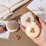 Cartoon Cartoon Bear Air Cushion Comb High-value Small Comb Portable Portable Girl High-definition M