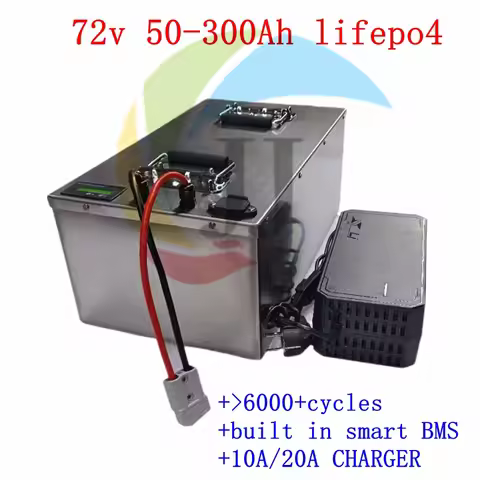 Battery Lifepo4 100Ah 72V 200Ah Lithium Battery 50Ah 70Ah 90Ah 100Ah 150Ah 180Ah 300Ah Lifepo4 Batte