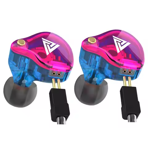 QKZ VK4 Earphones 3 5mm Wired In Ear Noise Cancelling Porable Earbuds with Microphone Sports Video H