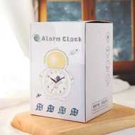 Spaceman Alarm Clock Creative Students Use Multifunctional Silent Bedside Luminous Lazy Cartoon Spea