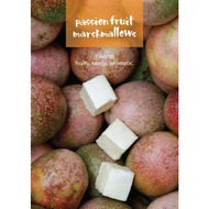 Huey&Wah Gourmet Passion Fruit Marshmallows - Marshmallow, Halal Gelatin, all natural ingredients, 1