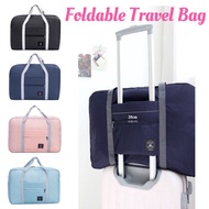 [SG Seller] Foldable Travel Bag Hand Carry Luggage Duffle Bag Travel Organiser Shopping Bag Christmas Gifts