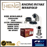 AKIRA RACING INTAKE MANIFOLD EX5 Y110 LC135 RG SPORT 24MM 26MM 28MM UNIVERSAL NEW (UFO)(SRII) PNP