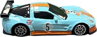 Greenlight Collectibles 51579 1:64 Scale 2010 Chevy Corvette C6-R - Gulf Oil #5 (Toylandbay Exclusiv