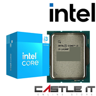 Intel Core i3-14100 / i3-14100F 14th Gen LGA1700 Processor CPU BX8071514100 / BX8071514100F