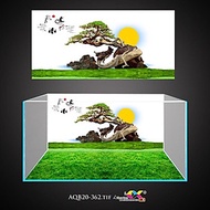Tranh 3D Koifish, Tranh Dán Bể Cá siêu nét , in tranh theo kích thước yêu cầu