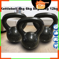 4kg 6kg 8kg 10kg 12kg Weight Muscle Training IRON Kettle Bell Gym Workout Kettlebell Fitness Squat S