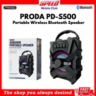 Proda PD-S500 Portable Wireless Bluetooth Speaker | FM Radio | SD Card Reader | AUX,USB