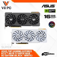ASUS TUF Gaming GeForce RTX™ 4070 Ti/RTX4070Ti/RTX 4070Ti SUPER 16GB GDDR6X BLACK/WHITE OC Edition G