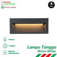 IP54 Black 7W Watt Waterproof Inbow LED Stair Wall Lamp