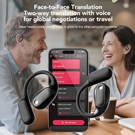 AI Smart Synchronous Translation Translation Headset New Product OWS Open Bluetooth Headset Ready st