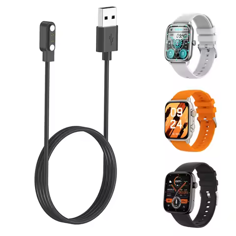 Smartwatch Charger Adapter USB Charging Cable For Colmi C81/P71/P73/V68/P9/P8 Plus/P28/P45/C61/C60/i