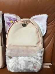 （現貨）Last One Hong Kong Disneyland Duffy and Friends LinaBell LinaBell Backpack 迪士尼 貝兒 背囊 背包 孭袋  包包 可