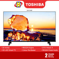 Toshiba HD LED Smart TV (32 Inch) VIDAA Bezel-less Design V31M Series 32V31MP