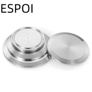 ESPOI Sanitary End Cap, Stainless Steel Quick Opening Tri Clamp TC Blind Cover, Durable 1.5" 2" 3" 4