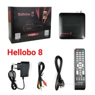 Hellobox 8 Satellite Receiver DVB Player hellobox8 Built-in WiFi DVB-S2 S2X T2/C H.265 HEVC Full HD 