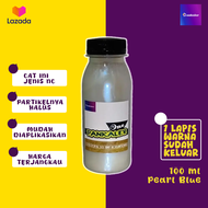Pankaler Cat Motor Mobil Mutiara Lembayung Biru NC Ukuran Botol 100ml - Vario Mio Beat Tanki Gl Fino