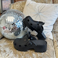 Minx รุ่น Boston รองเท้าเปิดส้น สายคาดหัวเข็มขัด