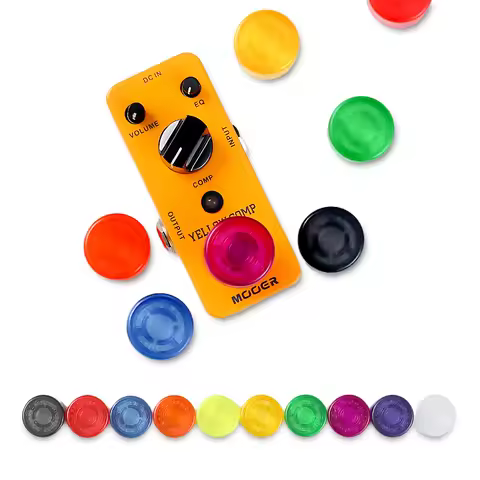 Original bagged Candy Color Electric Guitar Effect Pedal Cover Cap Footswitch Topper Plastic Bumpers