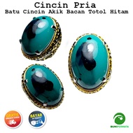 Cincin Batu Akik Bacan Doko Totol Jumbo