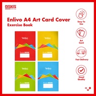 ENLIVO A4 ART CARD COVER EXERCISE BOOK